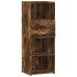 Aparador alto madera de ingeniería roble ahumado 45x42,5x124