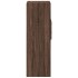 Aparador alto madera de ingeniería marrón roble 45x42,5x124