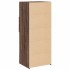 Aparador alto madera de ingeniería marrón roble 50x42,5x124
