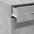 Aparador madera de ingeniería gris hormigón 45x42,5x93
