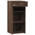 Aparador de madera de ingeniería roble marrón 40x42,5x93