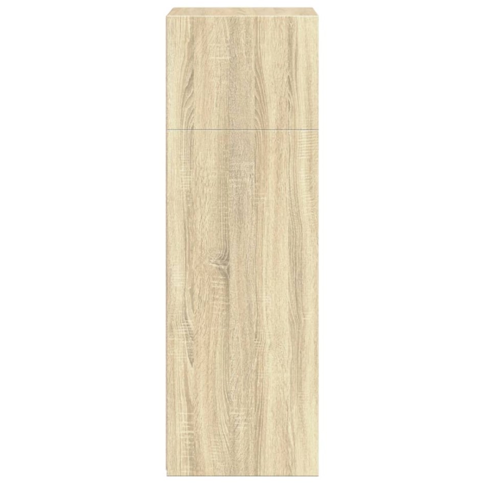 Aparador alto madera de ingeniería roble Sonoma 50x41x124