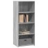 Aparador alto madera de ingeniería gris Sonoma 50x41x124