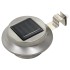 Lámparas solares de exterior LED redondas 6 uds 12 cm