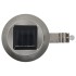 Lámparas solares de exterior LED redondas 6 uds 12 cm