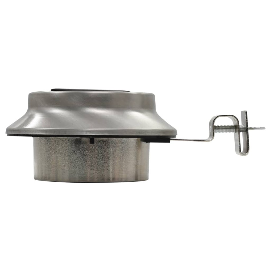 Lámparas solares de exterior LED redondas 6 uds 12 cm