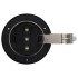 Lámparas solares de exterior LED redondas 6 uds 12 cm
