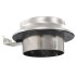 Lámparas solares de exterior LED redondas 6 uds 12 cm