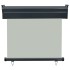 Toldo lateral de balcón gris 85x250