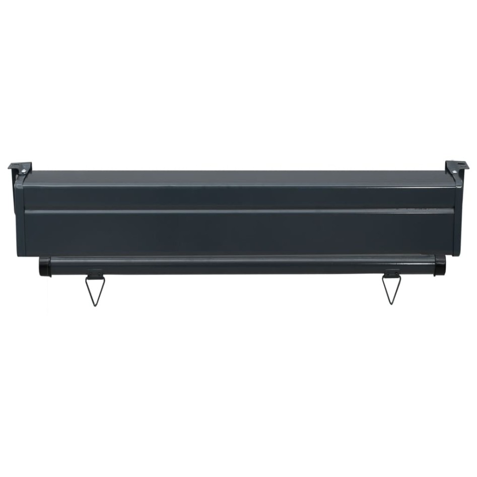 Toldo lateral de balcón gris 85x250