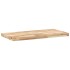 Tablero de mesa rectangular madera maciza acacia 80x40x4