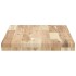 Tablero de mesa rectangular madera maciza acacia 80x40x4