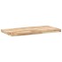 Tablero de mesa rectangular madera maciza acacia 80x40x4