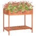 Jardinera huerto madera maciza de abeto 80x60x80