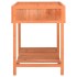Jardinera huerto madera maciza de abeto 80x60x80