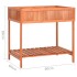 Jardinera huerto madera maciza de abeto 80x60x80