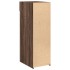 Aparador de madera de ingeniería marrón roble 30x42,5x93