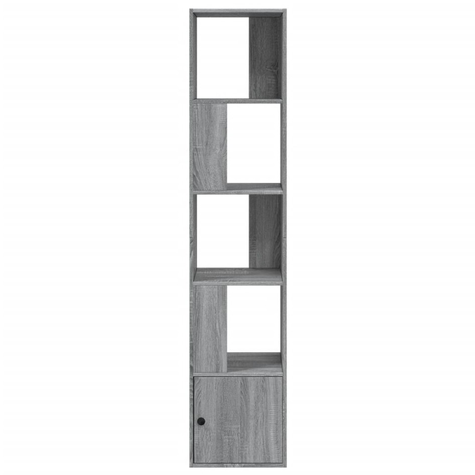 Estantería de madera de ingeniería gris Sonoma 40x36x189