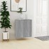 Zapatero de madera contrachapada gris Sonoma 60x35x70