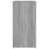Zapatero de madera contrachapada gris Sonoma 60x35x70