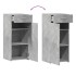 Aparador de madera de ingeniería gris hormigón 40x42,5x93