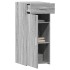 Aparador madera de ingeniería gris Sonoma 40x42,5x93