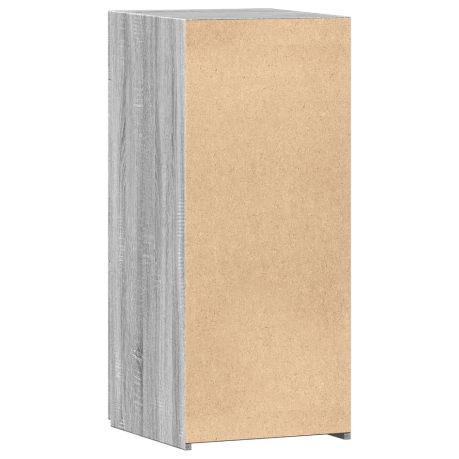 Aparador madera de ingeniería gris Sonoma 40x42,5x93