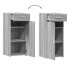 Aparador madera de ingeniería gris Sonoma 40x42,5x93