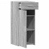 Aparador madera de ingeniería gris Sonoma 40x42,5x93
