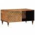 Mesa de centro de madera maciza de mango 80x50x40