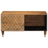 Mesa de centro de madera maciza de mango 80x50x40