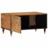 Mesa de centro de madera maciza de mango 80x50x40