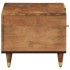 Mesa de centro de madera maciza de mango 80x50x40