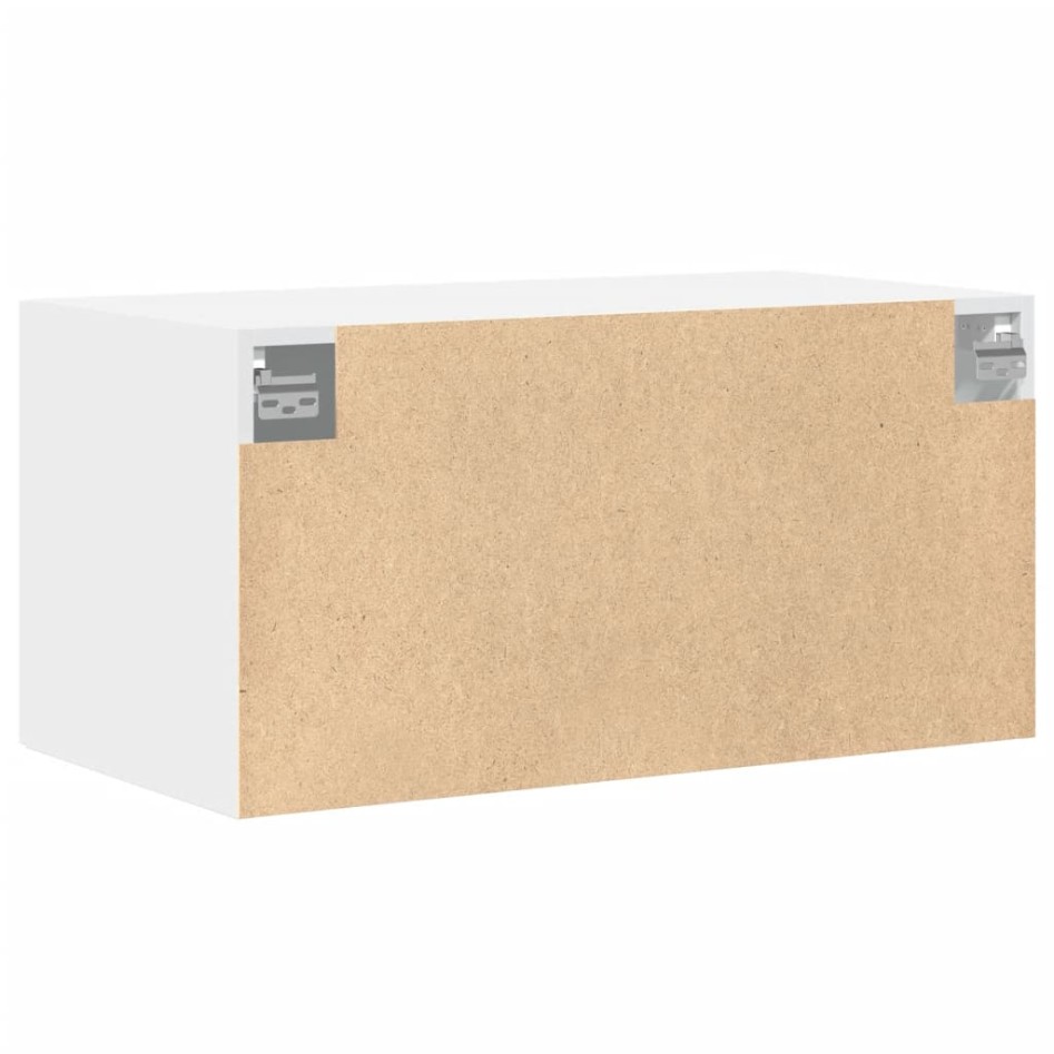 Armario de pared madera de ingeniería blanco 80x42,5x40