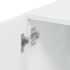 Armario de pared madera de ingeniería blanco 80x42,5x40