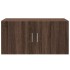 Armario de pared madera ingeniería marrón roble 80x42,5x40