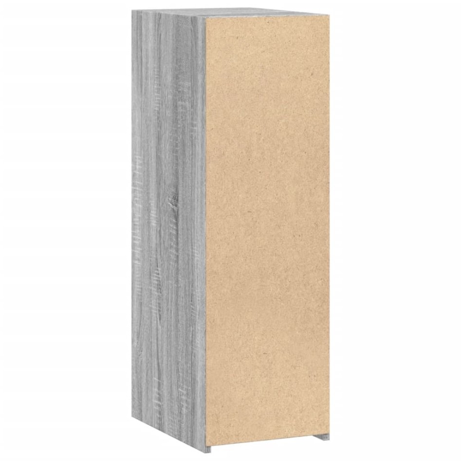 Aparador madera de ingeniería gris Sonoma 30x41x93