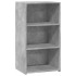Aparador de madera de ingeniería gris hormigón 50x41x93