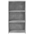 Aparador de madera de ingeniería gris hormigón 50x41x93