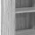 Aparador madera de ingeniería gris Sonoma 50x41x93