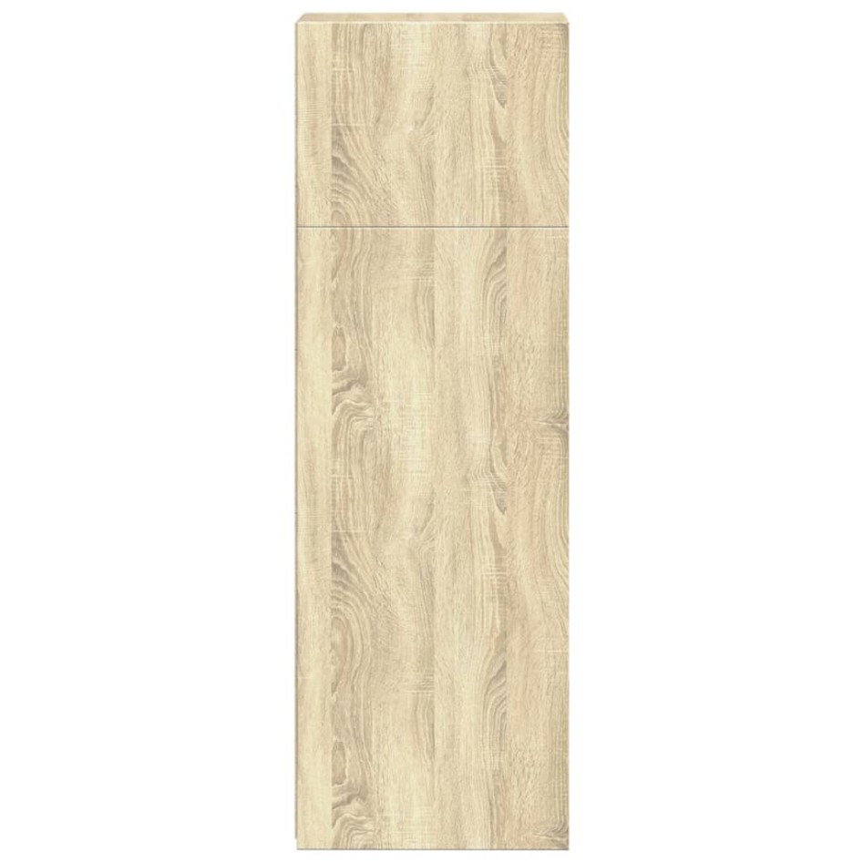 Aparador alto madera de ingeniería roble Sonoma 30x41x124