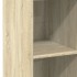 Aparador alto madera de ingeniería roble Sonoma 30x41x124