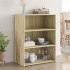 Aparador de madera de ingeniería roble Sonoma 70x41x93