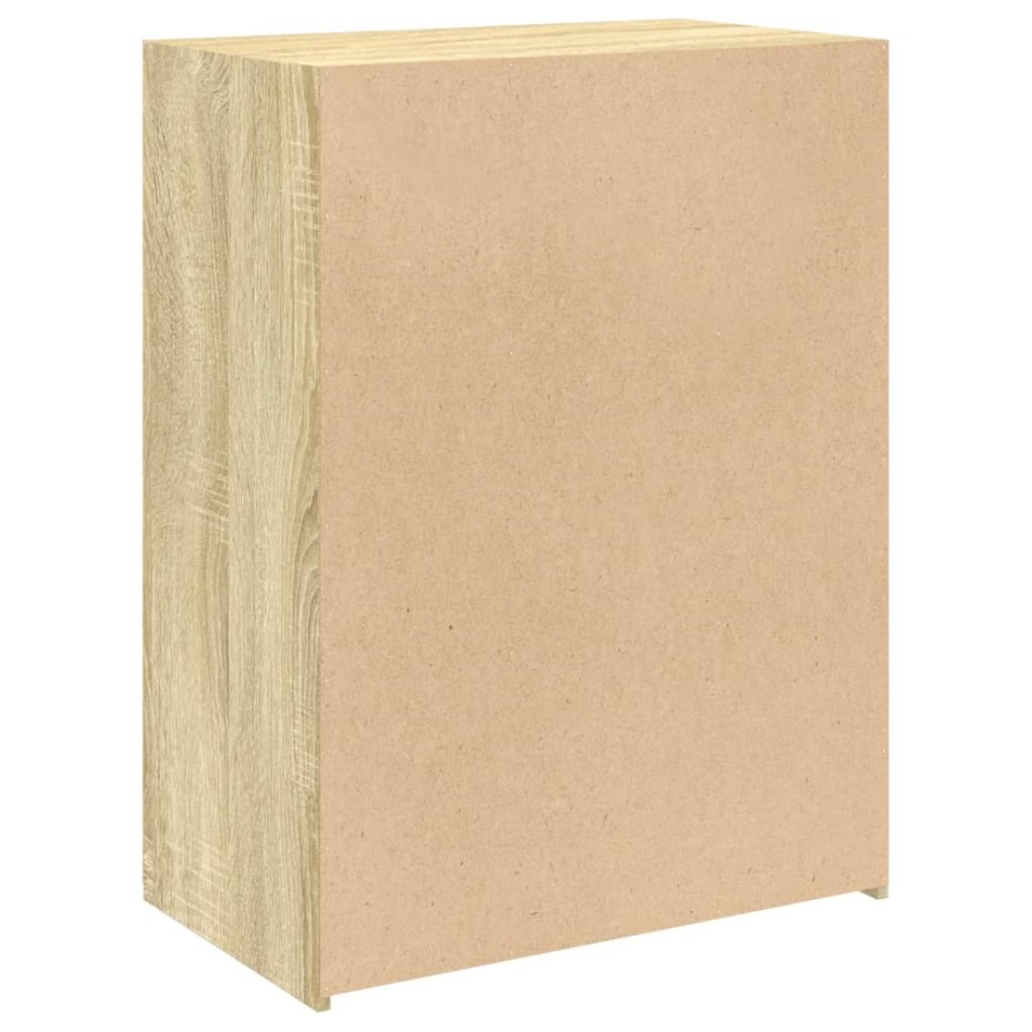 Aparador de madera de ingeniería roble Sonoma 70x41x93