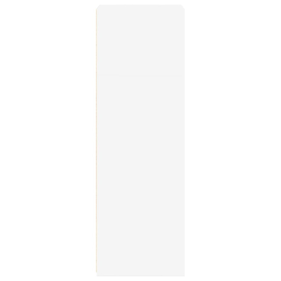 Aparador alto madera ingeniería blanco 45x41x124