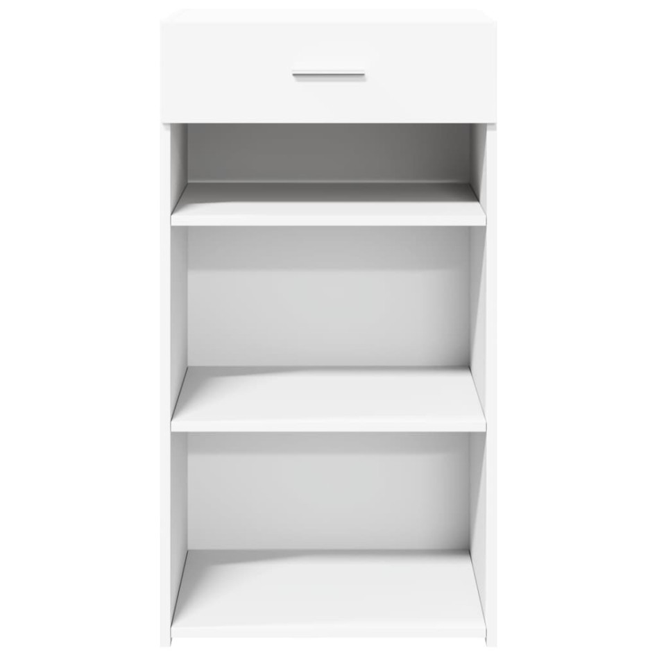 Aparador madera de ingeniería blanco 50x42,5x93