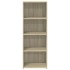 Aparador alto madera de ingeniería roble Sonoma 45x41x124