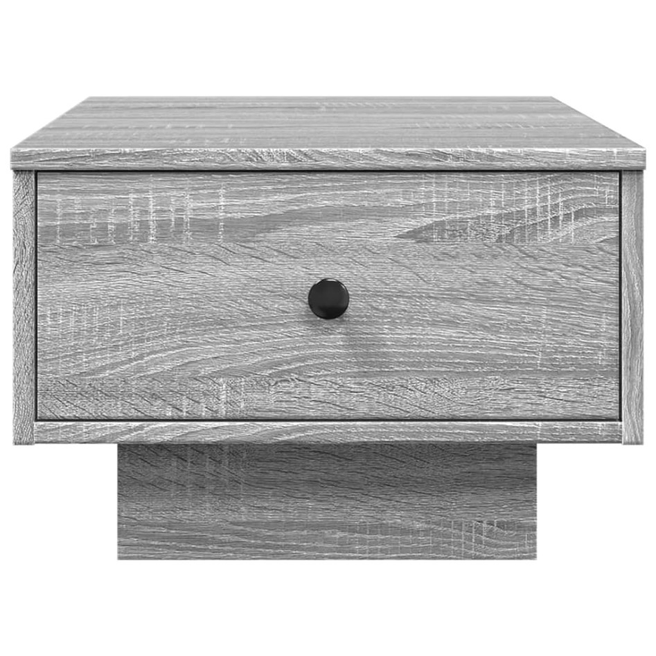 Mesa de centro madera contrachapada gris Sonoma 60x45x31