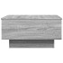 Mesa de centro madera contrachapada gris Sonoma 60x45x31