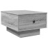 Mesa de centro madera contrachapada gris Sonoma 60x45x31
